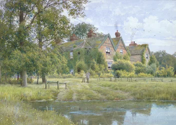 Op de Ouse bij Hemingford Grey, 1890